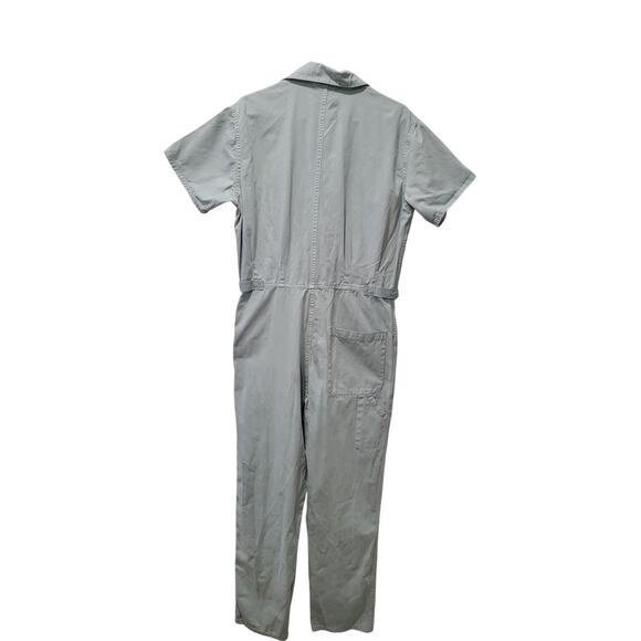 Pistola Grover Short Sleeve Field Worker Jump Suit Blue Frost size Medium Cotton - Picture 3 of 11